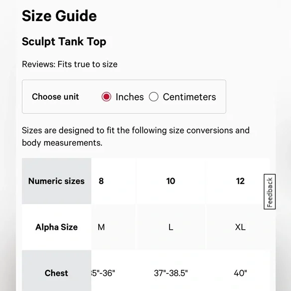 Lululemon Sculpt Tank Top Pink Women’s Size 10 Athletic Workout Yoga - Picture 5 of 5